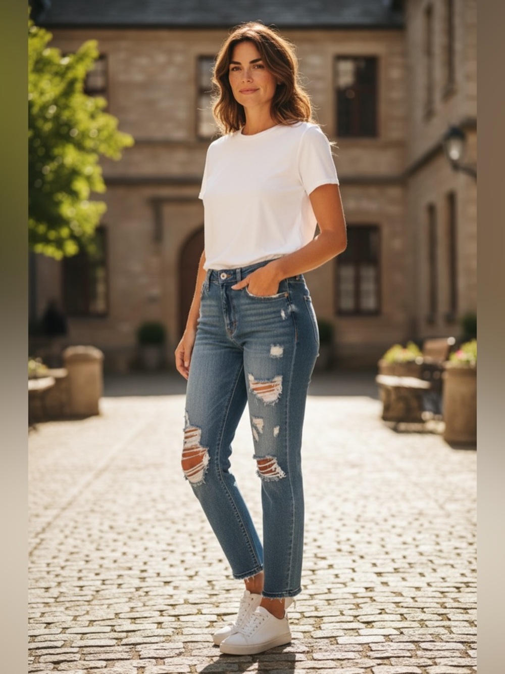 Women’s Judy Blue denim capris size 7/28